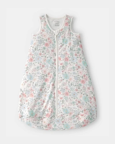 Baby Girl Butterfly Garden 2-Way Zip Wearable Blanket