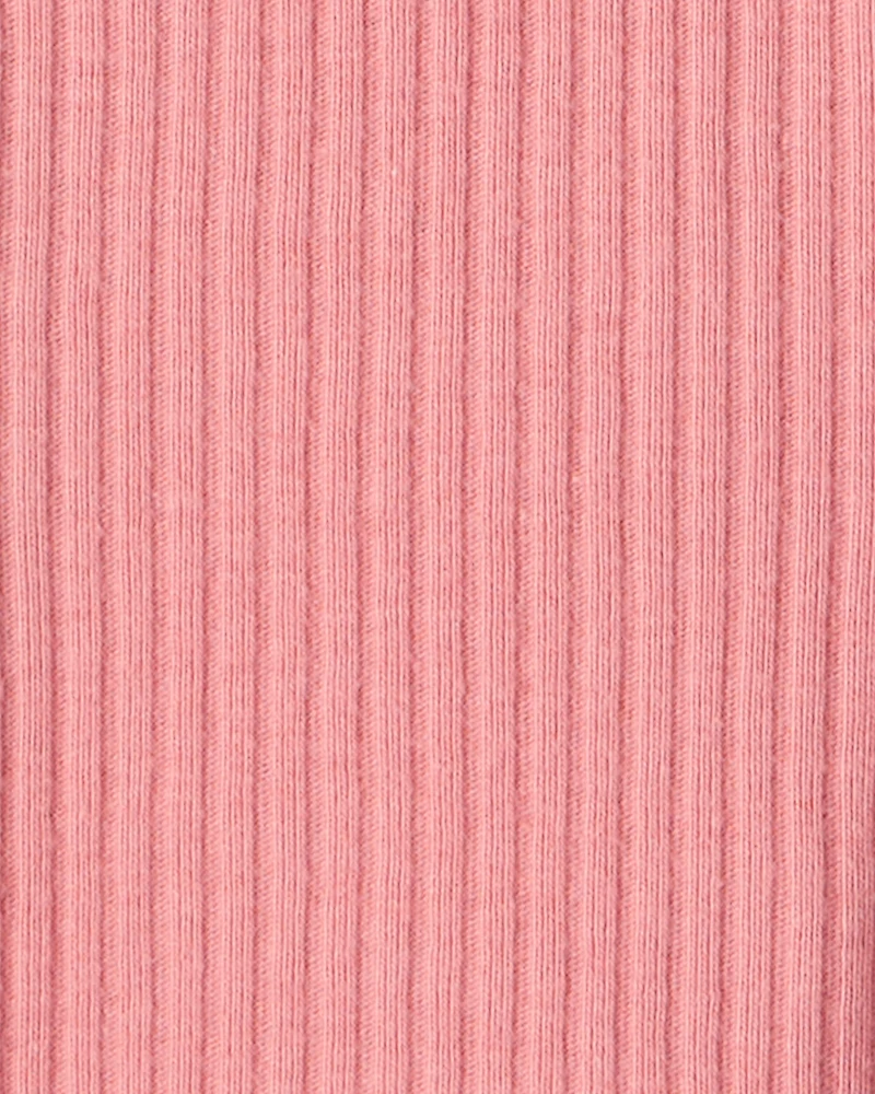 Baby Girl Butterfly Long-Sleeve Bodysuit & Pant Set - Grey/Pink