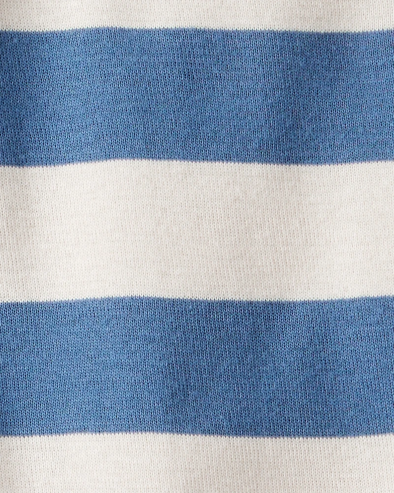 Baby Boy 2-Piece Striped Bodysuit & Pant Set