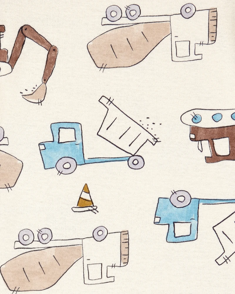 Baby Boy 3-Piece Construction Little Character Set