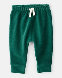 Baby 2-Piece Santa Is My Bestie Long-Sleeve Tee & Pant Set - Green