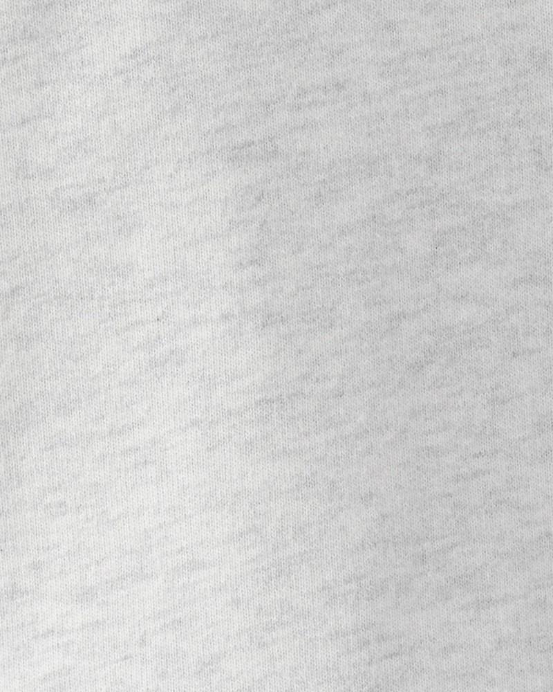 Baby Boy French Terry Pullover Sweatshirt - Grey