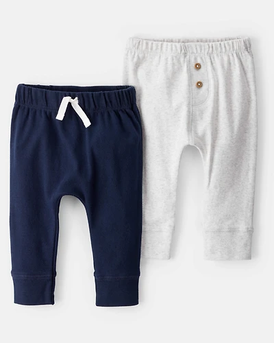 Baby 2-Pack Pull-On Pants