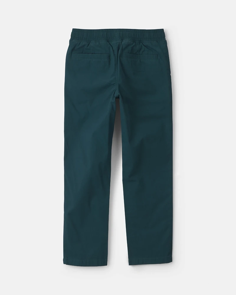 Boys Twill Pants - Teal