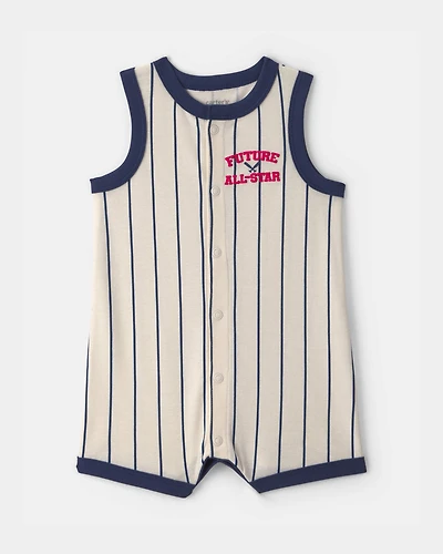 Baby Boy 'Future All-Star' Baseball Romper