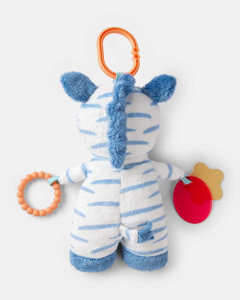 Baby Zebra Plush Activity Toy