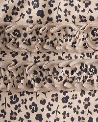 Baby Girl 3-Piece Cheetah Print Long-Sleeve Bodysuit & Pant Set