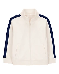 Kid colourblock Zip-Up Jacket