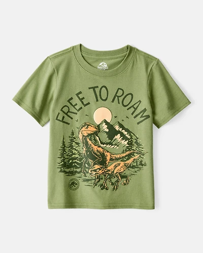 Toddler Boy Jurassic Park Short-Sleeve Graphic Tee - Green
