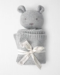 Baby Organic Cotton Bear Lovey