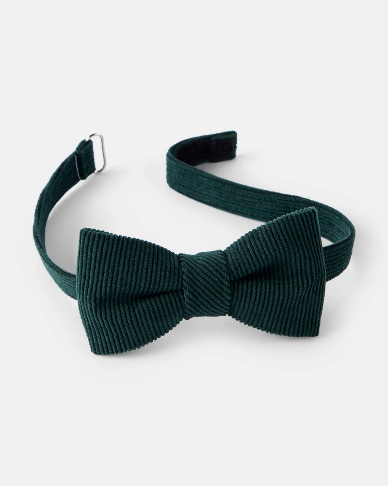 Boys Corduroy Bowtie - Green