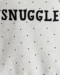 Baby Girl DayDream Fleece Snuggle Pullover & Pant Set - Grey