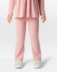 Toddler Girl Cotton Flare Active Pants - Pink