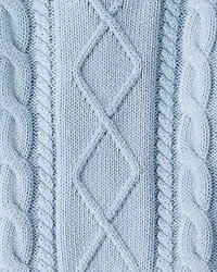Baby Organic Cotton Cable Knit Sweater