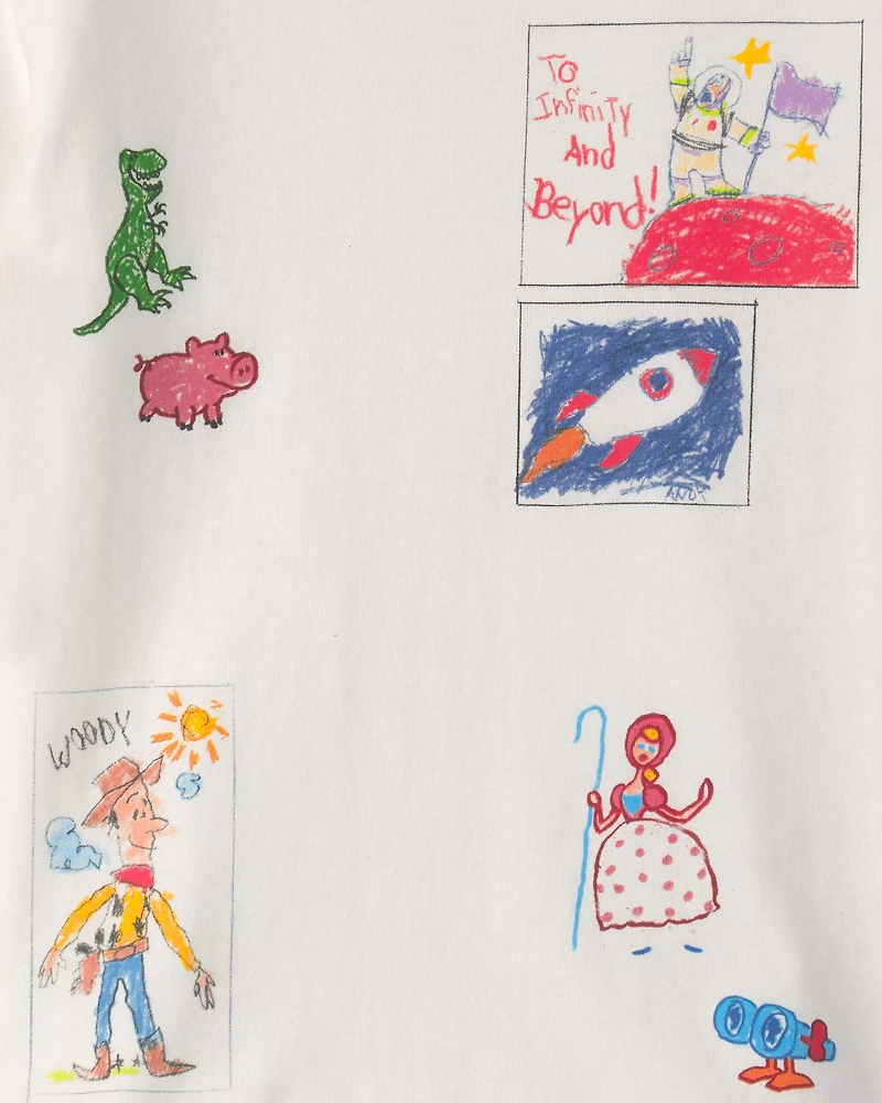 Toddler Pixar© Toy Story Graphic Tee - White