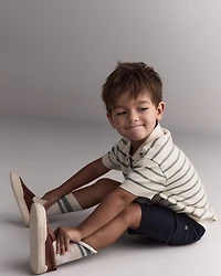 Toddler Boy Bermuda Short - Black