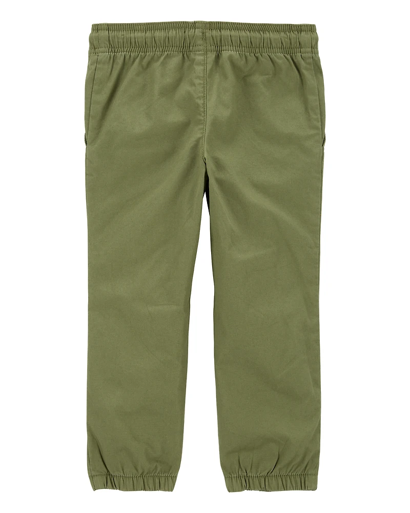 Baby Pull-On Poplin Pants