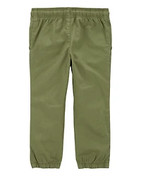 Baby Pull-On Poplin Pants