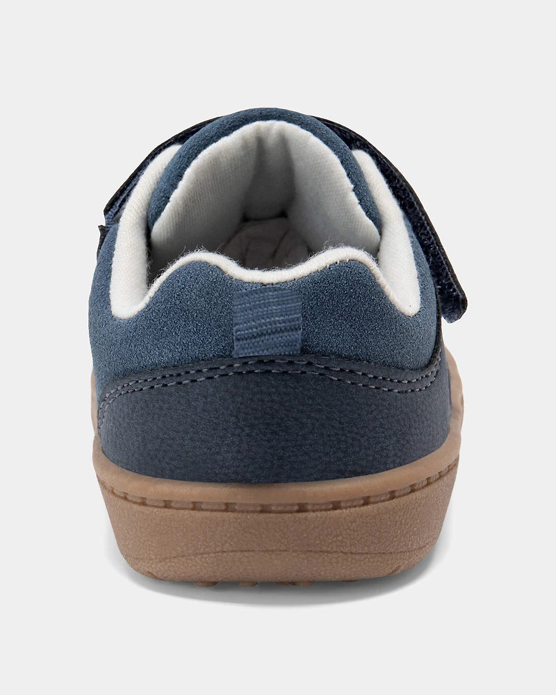 Baby Boy Every Step® First Walker Casual Shoes - Blue/Brown