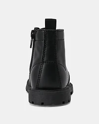 Toddler Boy Girl  Ankle Boots - Black