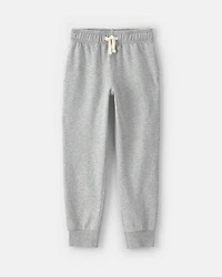 Boys French Terry Joggers - Grey