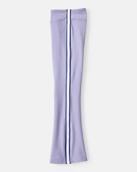 Girls Knit Flare Active Pants - Blue