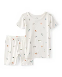 Toddler 2-Piece Camp Print PurelySoft Pajamas