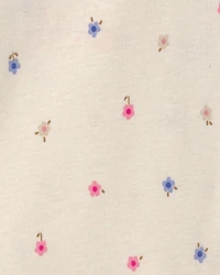 Baby Girl 5-Pack Floral Short-Sleeve Multipack Bodysuits