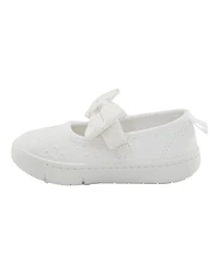 Baby  Every Step® First Walker Eyelet Mary Jane Sneakers - White