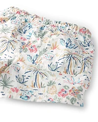 Baby Boy Recycled Swim Trunks Tropical Paradise Print