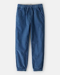 Boys Corduroy Joggers- Turquoise