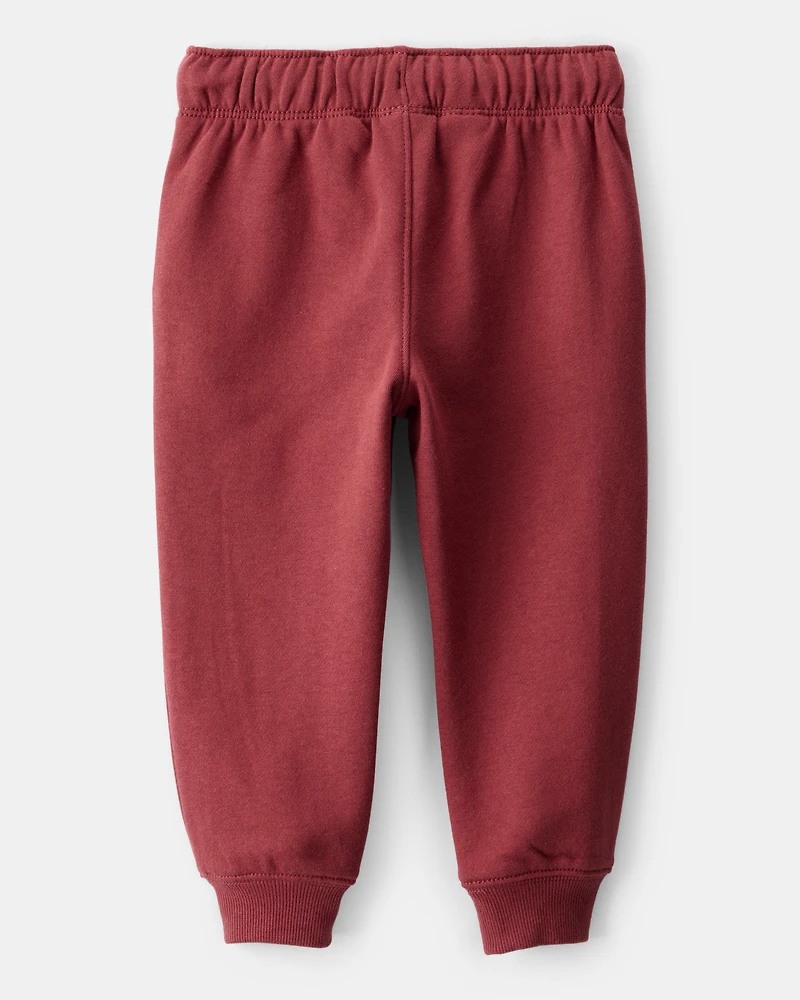 Toddler Boy DayDream Fleece Joggers - Red