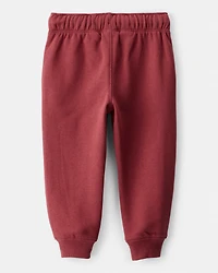 Toddler Boy DayDream Fleece Joggers - Red