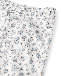 Baby Girl 2-Piece Organic Cotton Set BlueMist Bloom