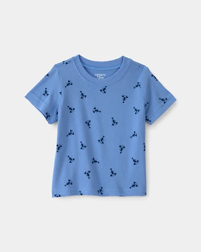 Baby Boy Lobster T-Shirt - Blue