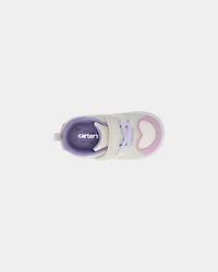 Baby Girl Every Step® First Walker Colour Block Sneakers - Pink/Purple/White