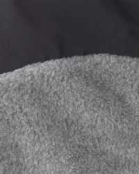 Baby Boy Long-Sleeve Zip-Up Jacket - Grey/Black