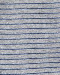 Baby Boy 3-Piece Striped Anchor Outfit Set - Blue