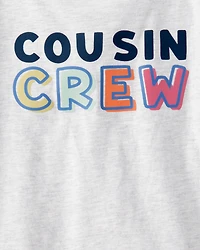 Boys Cousin Crew Long-Sleeve Graphic Tee - Grey