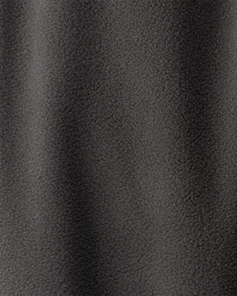 Toddler Boy Fleece Joggers - Black