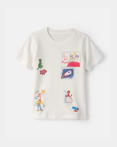 Toddler Pixar© Toy Story Short-Sleeve Graphic Tee - White