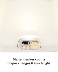 16" Nursery Style Light-Up Changing Pad – Oat