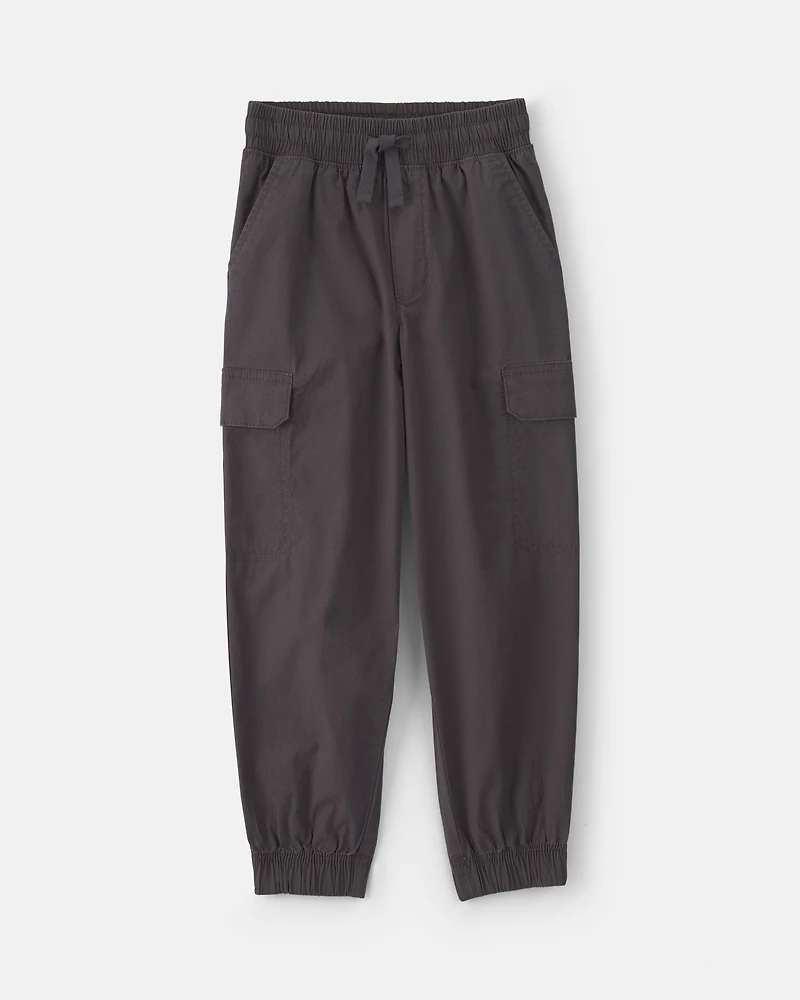 Boys Cargo Joggers - Grey