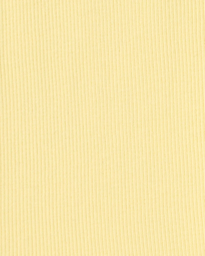 Girls Solid Bike Shorts - Yellow