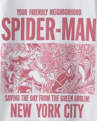 Boys ©Marvel Spider-Man Graphic Tee - White