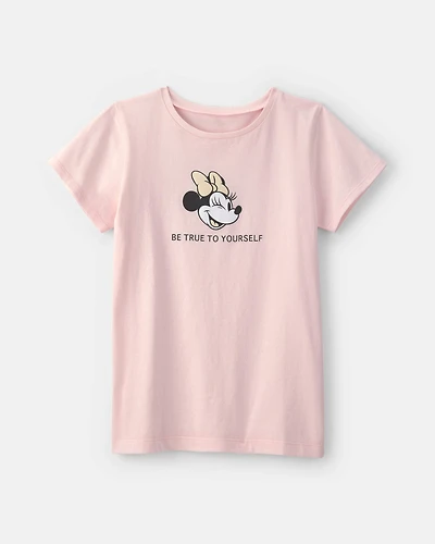 Girls Disney© Minnie Mouse Graphic Tee - Pink