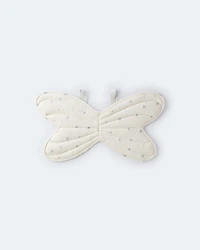 Toddler Girl Celestial Dress Up Wings - Cream/Silver