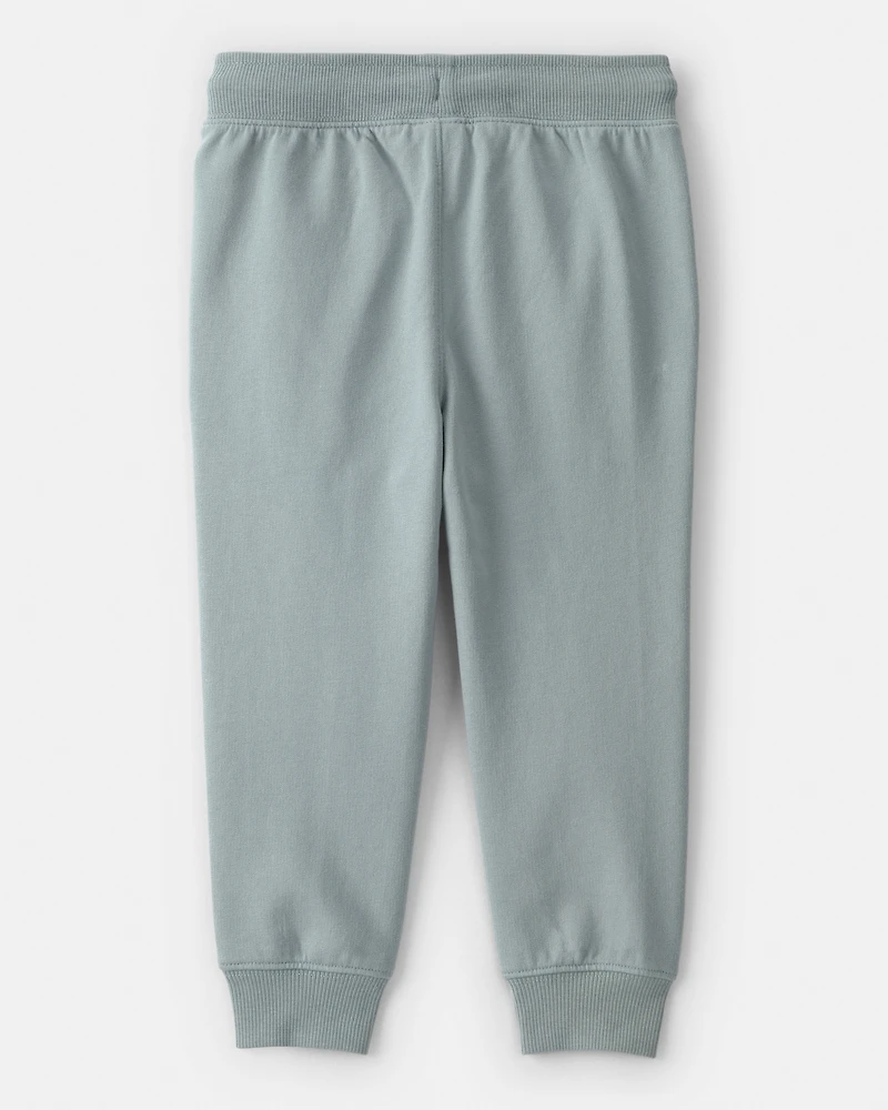 Toddler Boy French Terry Joggers - Green