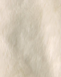 Girls Faux Fur Jacket - Cream