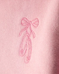 Baby Girl 2-Piece Ballet Long-Sleeve Hoodie & Pant Set - Pink